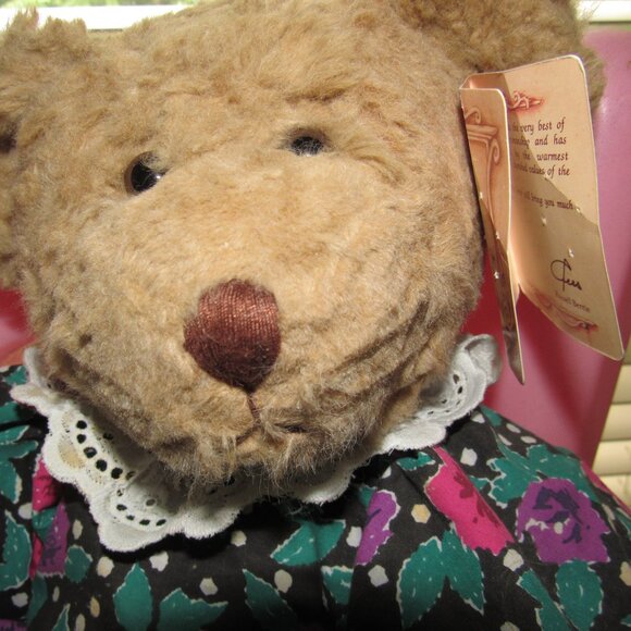 Vintage Russ Bears From The Past Fully Jointed Teddy Bear Chic Cottagecore Decor - Picture 5 of 10